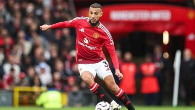 نصير مزراوي مدافع مانشستر يونايتد والمنتخب المغربي