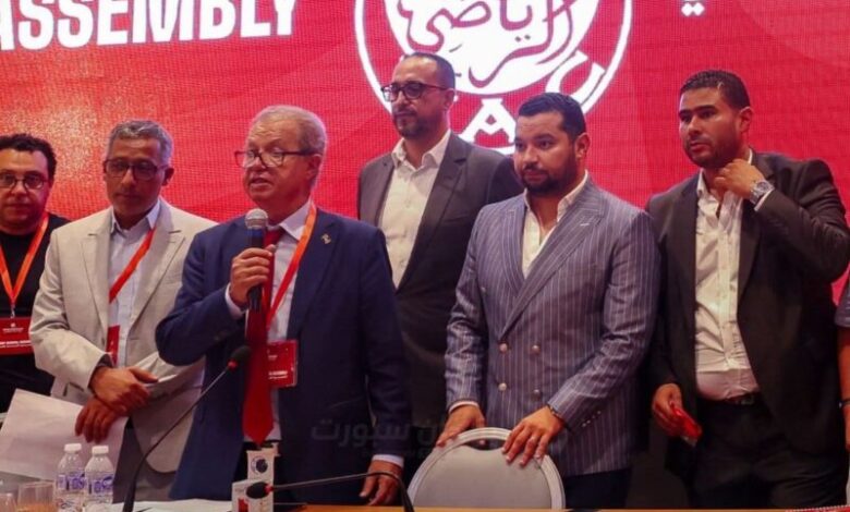 إبراهيم الأصري رئيس نادي الوداد الرياضي