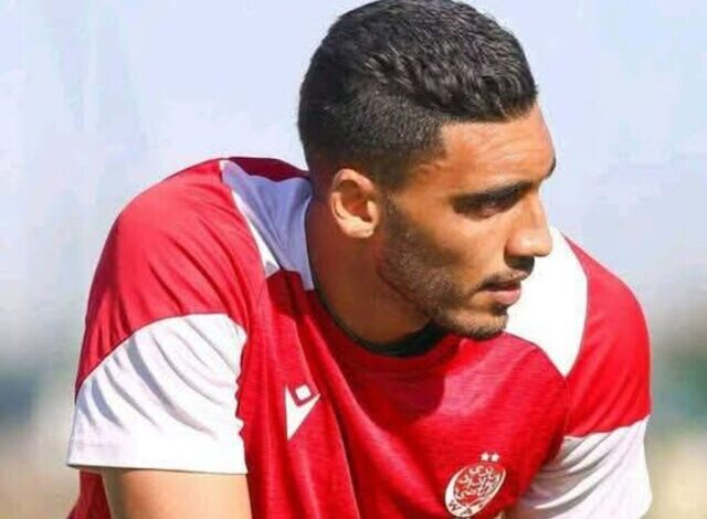 أيمن الديراني لاعب الوداد الرياضي خلال المعسكر التحضيري بأكادير