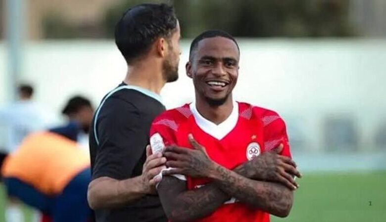 ثيمبينكوسي لورش مهاجم الاتحاد الليبي