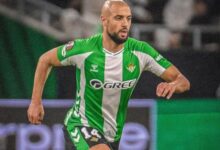 سفيان أمرابط نجم المنتخب المغربي