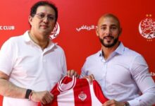 نور الدين أمرابط خلال تداريب مع أوتريخت الهولندي