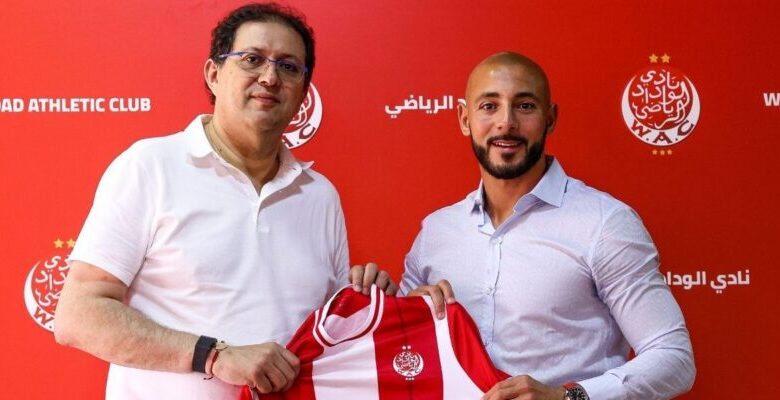 نور الدين أمرابط خلال تداريب مع أوتريخت الهولندي