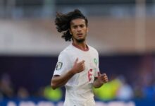 أيوب بوعدي لاعب المنتخب المغربي ونادي ليل الفرنسي
