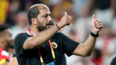 معين الشعباني المدرب الجديد للمنتخب التونسي لكرة القدم