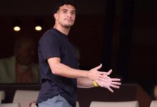 صهيب الدريوش لاعب أيندهوفن خلال مباراة