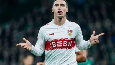 بلال الخنوس لاعب شتوتغارت والمنتخب المغربي