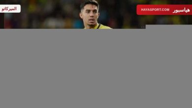 إلياس أخوماش بقميص فياريال