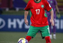 منصف زكري لاعب نادي ميشلن البلجيكي