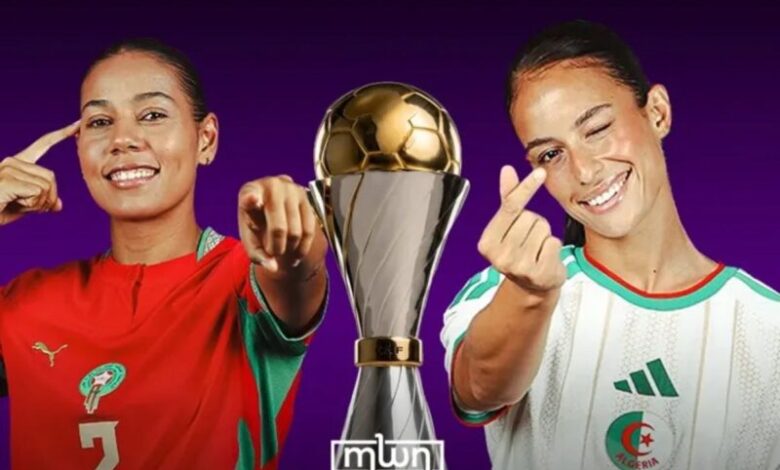 لاعبات المنتخب المغربي النسوي خلال مباراة تحديد المركز الثالث أمام الجزائر في كأس أمم إفريقيا للسيدات بالرباط