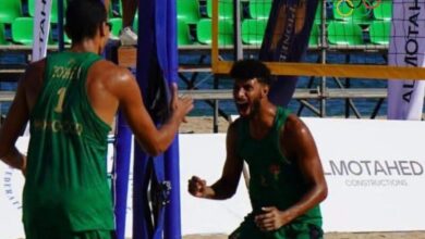 الثنائي المغربي زهير الكراوي وسفيان الغروتي بطلا إفريقيا للكرة الطائرة الشاطئية