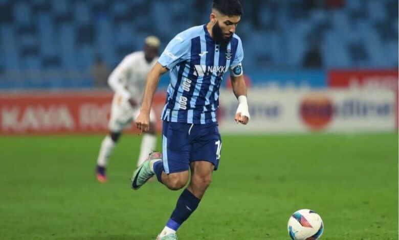 نبيل عليوي لاعب نادي ضمك السعودي المرشح للانتقال إلى الرجاء البيضاوي