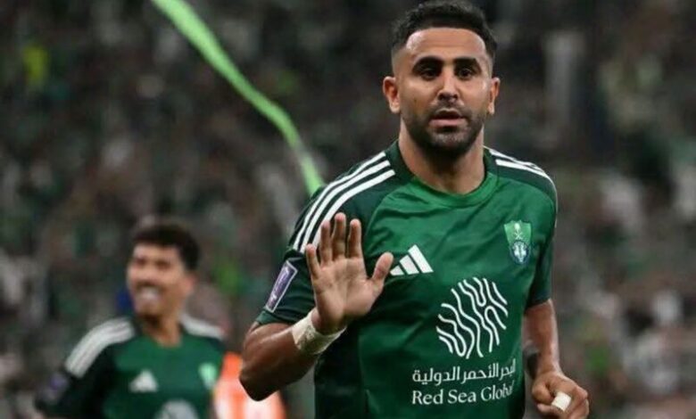 رياض محرز نجم منتخب الجزائر