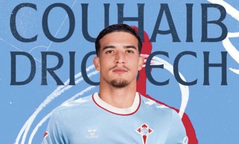 صهيب الدريوش لاعب سيلتا فيغو الجديد