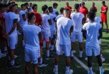 حكيم زياش خلال حصة تدريبية مع فريق الوداد الرياضي