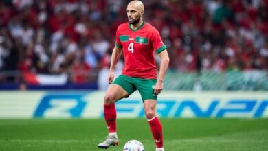 سفيان أمرابط لاعب المنتخب المغربي وأياكس أمستردام