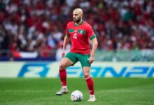 سفيان أمرابط لاعب المنتخب المغربي
