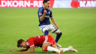 سفيان الفاوزي لاعب شالكه الألماني والمنتخب المغربي