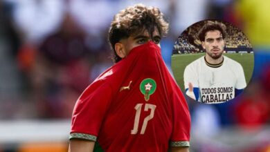عبد الصمد الزلزولي لاعب المنتخب المغربي