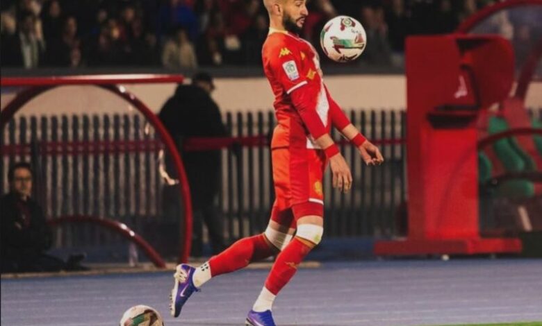 حكيم زياش لاعب الوداد الرياضي