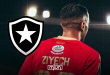 حكيم زياش خلال فترته مع الوداد الرياضي قبل انتقاله إلى بوتافوغو البرازيلي