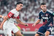 بلال الخنوس لاعب المنتخب المغربي مع نادي شتوتغارت الألماني