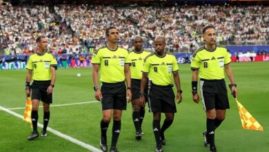 الحكم الدولي المغربي جلال جيد يقود طاقم التحكيم المغربي في بطولة خليجي 27