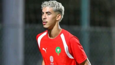 لاعبو المنتخب المغربي خلال انطلاق المعسكر التحضيري بمركب محمد السادس استعدادًا لمواجهة الغابون
