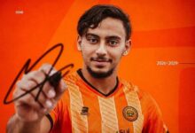 عمر المنصوري لاعب نهضة بركان الجديد