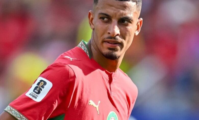 عز الدين أوناحي لاعب المنتخب المغربي وباناثينايكوس اليوناني