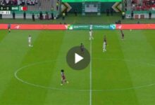 لحظة من مباراة قطر والبحرين في كأس الخليج العربي خليجي 27