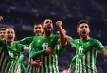 لقطة من مباراة ريال مدريد وريال بيتيس في الدوري الإسباني