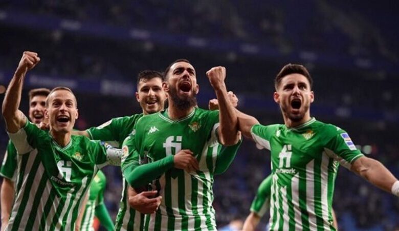 لقطة من مباراة ريال مدريد وريال بيتيس في الدوري الإسباني