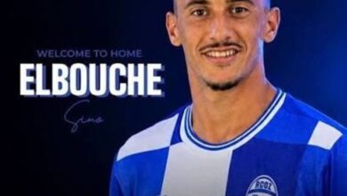 لاعب الوسط محمد البوش الذي انضم إلى صفوف سريع وادي زم