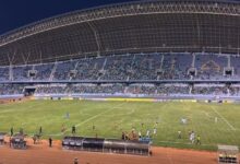 لقطة من مباراة زامبيا وتوغو في تصفيات كأس أمم إفريقيا 2027