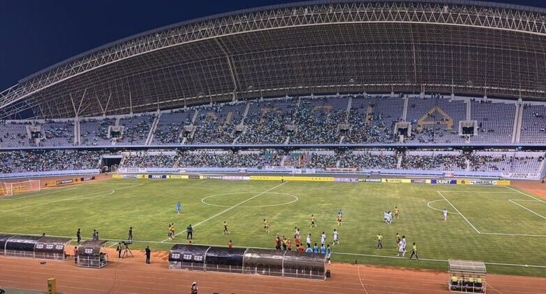 لقطة من مباراة زامبيا وتوغو في تصفيات كأس أمم إفريقيا 2027