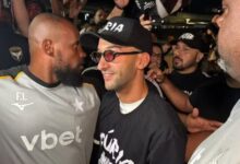 حكيم زياش لدى وصوله إلى البرازيل تمهيدًا لانضمامه إلى بوتافوغو