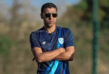 مدرب أمل تزنيت عبد الرحيم شكيليط خلال مباراة الوداد البيضاوي