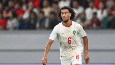 أيوب بوعدي لاعب المنتخب المغربي ومانشستر سيتي