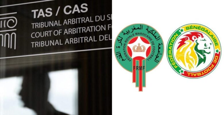 محكمة التحكيم الرياضي والجامعة الملكية المغربية لكرة القدم ومنتخب السنغال