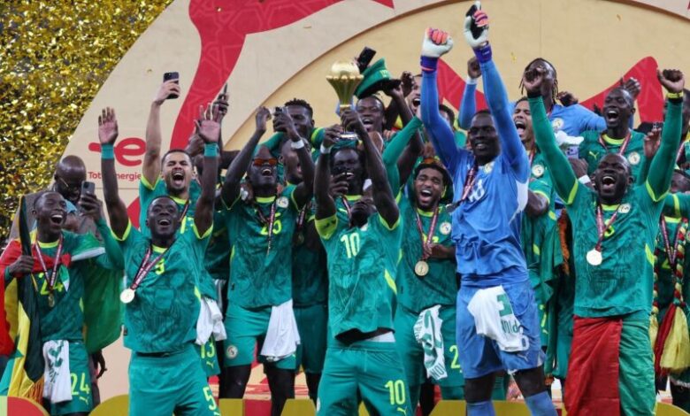 صورة من نهائي كأس أمم إفريقيا 2025 بين المغرب والسنغال