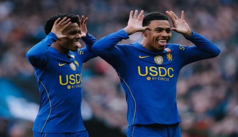 لقطة من مباراة تشيلسي ومانشستر يونايتد في الدوري الإنجليزي