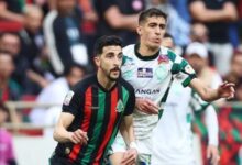 مباراة الجيش الملكي والرجاء الرياضي كلاسيكو البطولة الاحترافية