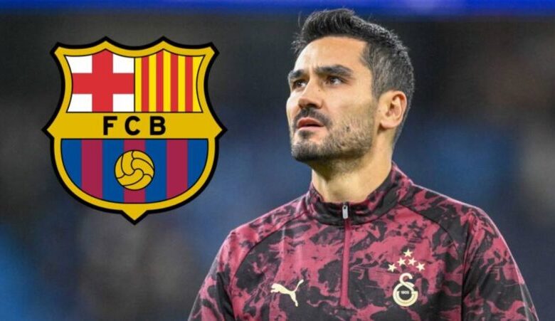 إيلكاي غوندوغان لاعب غلطة سراي خلال تصريحاته الصحفية