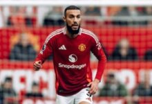 نصير مزراوي لاعب مانشستر يونايتد والمنتخب المغربي
