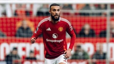 نصير مزراوي لاعب مانشستر يونايتد والمنتخب المغربي