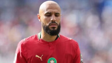 نصر الدين مزراوي لاعب المنتخب المغربي ومانشستر يونايتد