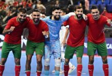 المنتخب المغربي لكرة القدم داخل القاعة في مواجهة أنغولا بنهائي كان الفوتسال 2026