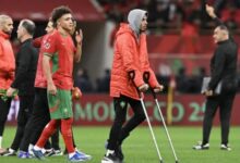 عز الدين أوناحي لاعب المنتخب المغربي ونادي بناثينايكوس
