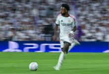 لاعبو ريال مدريد يحتفلون بهدف في مباراة لايبزيغ بدوري أبطال أوروبا